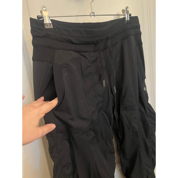 Lululemon Dance Studio Mid-Rise Full Length Pant Black 34” Inseam Sz 8 Yoga Gym - Picture 8 of 10